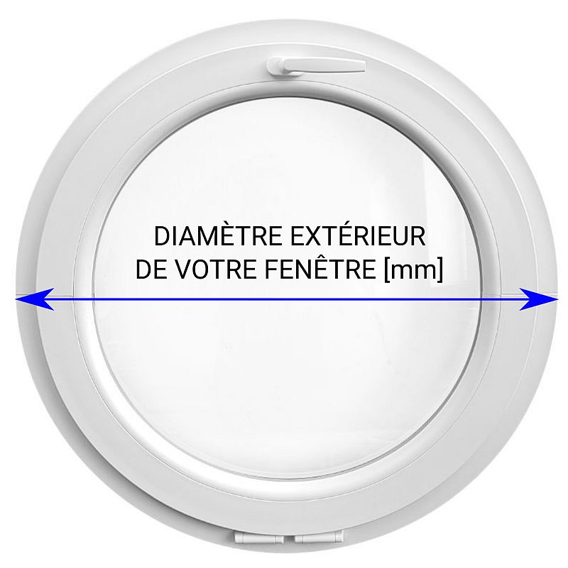 Dimensions du moustiquaire