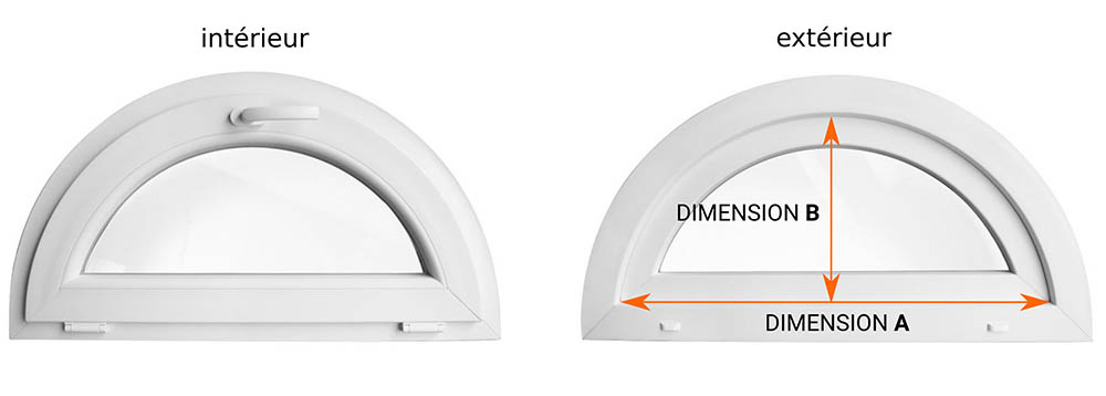 Dimensions du moustiquaire